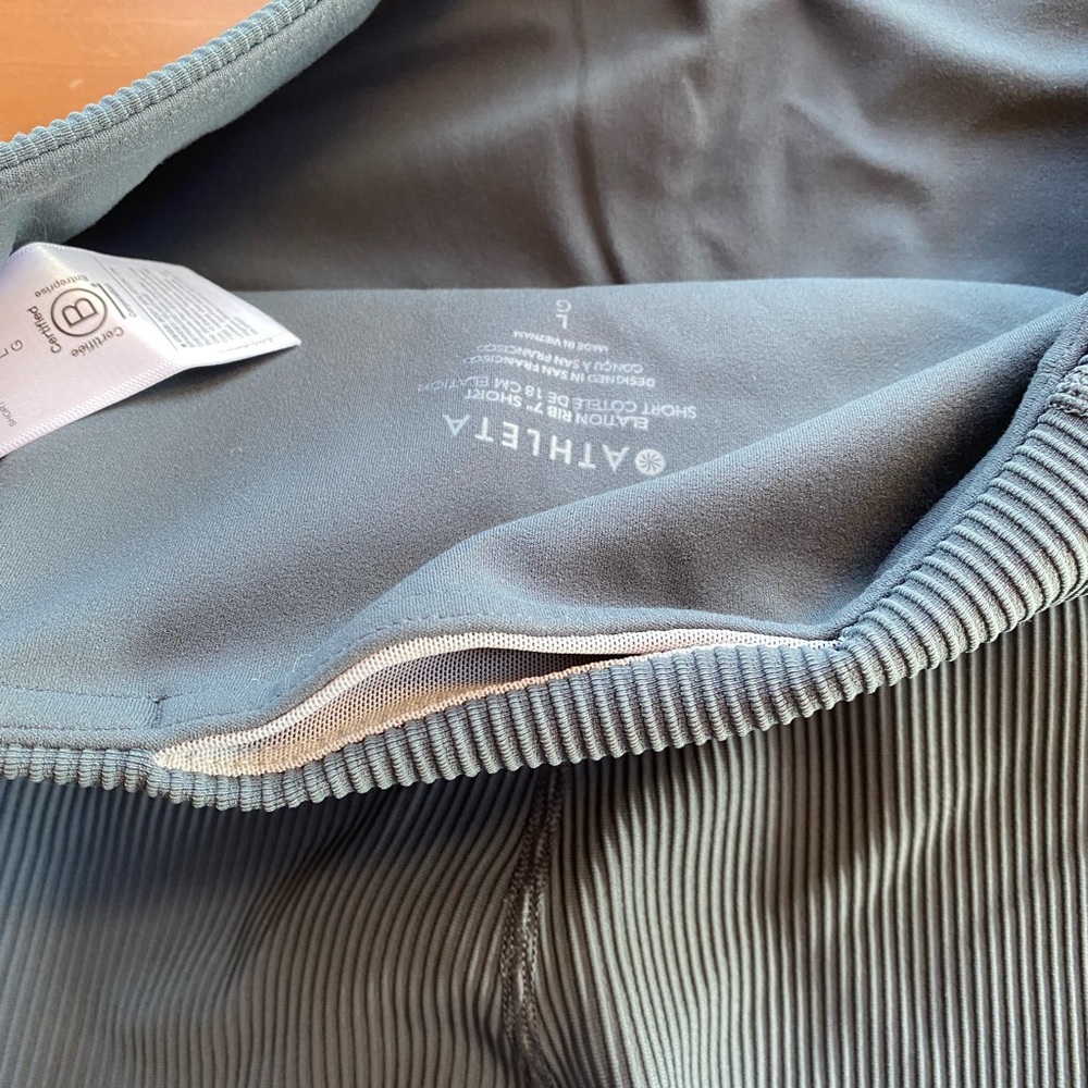 Athleta Elevation Ribbed Short - Picture 5 of 5